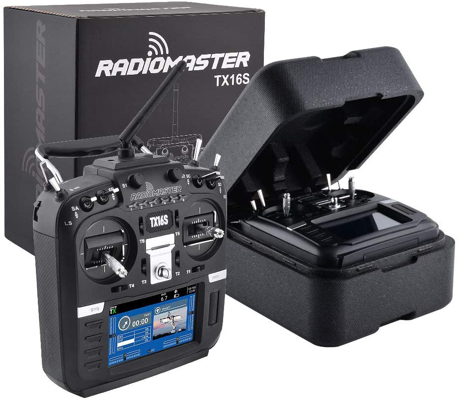 RadioMaster TX16S Hall Gimbal 16CH Radio Transmitter Multi-Protocol OpenTX Remote Controller(Mode 2)